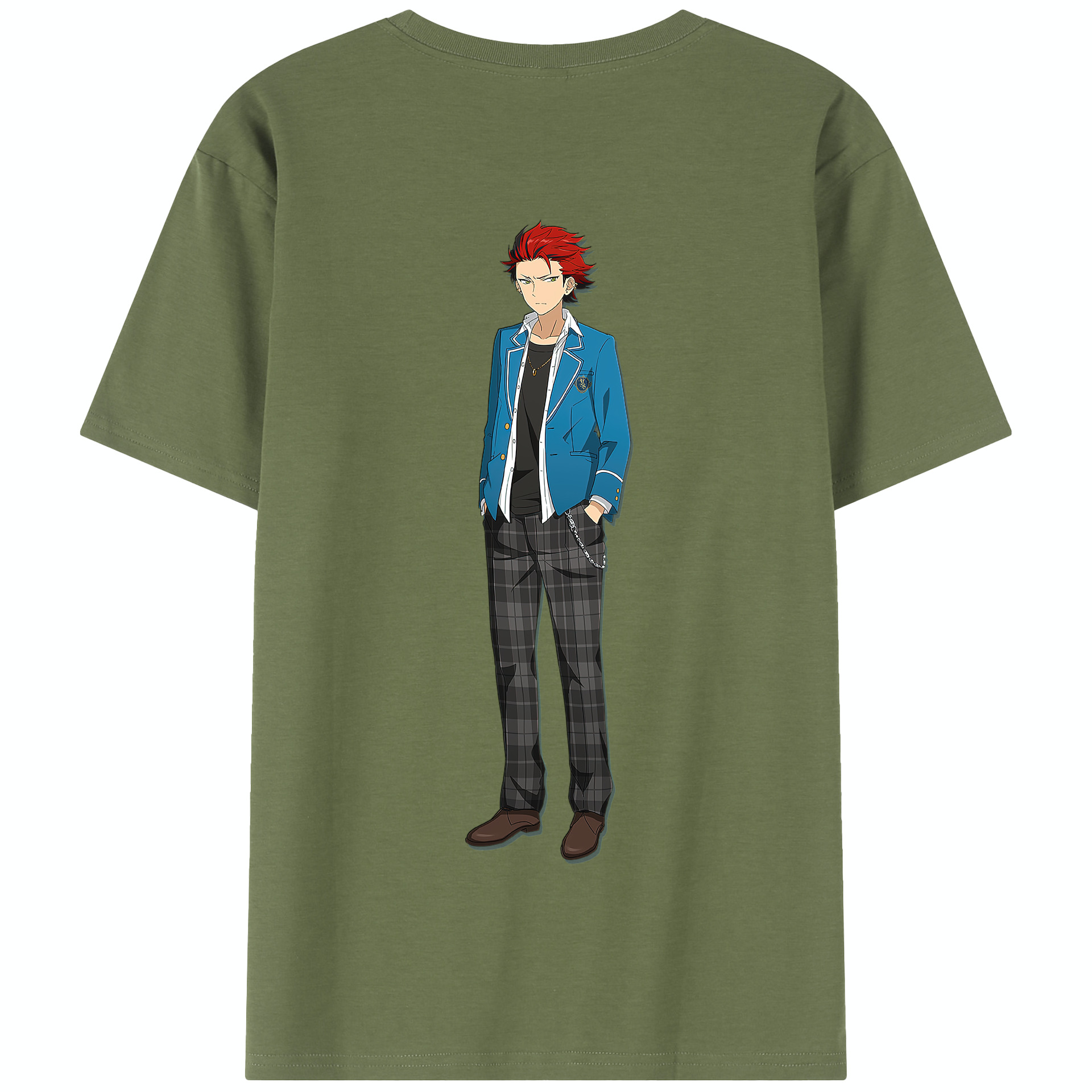 （画像用） あんさんぶるスターズ! Ensemble Stars 綿100％半袖Tシャツ（背面プリント）